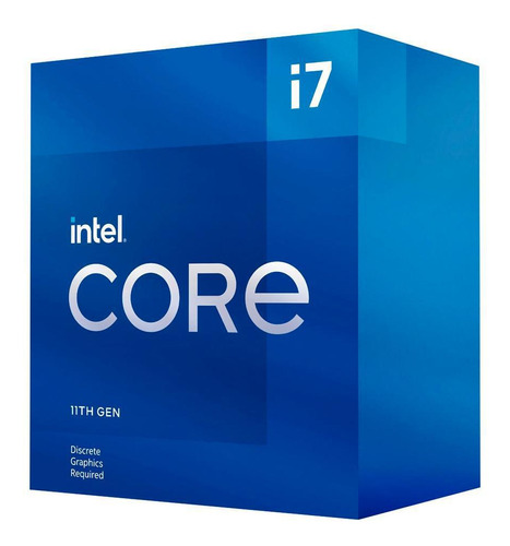 Processador I7-11700f Intel Core, Lga 1200, Bx8070811700f