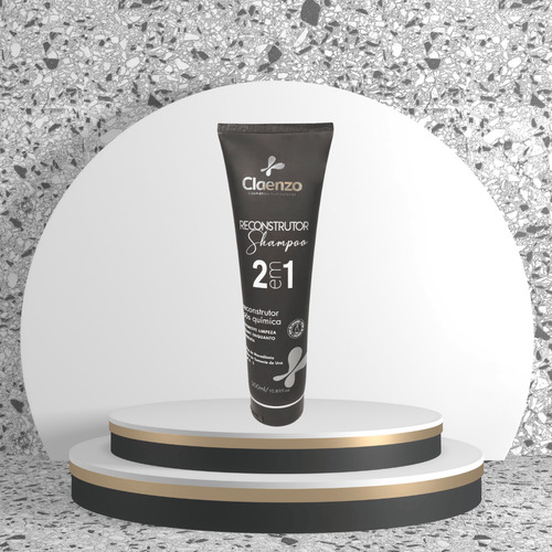 Shampoo Reconstrutor Claenzo 300ml 2 Em 1 Pós Quimica