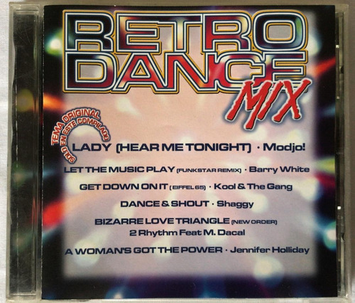 Retro Dance Mix. Cd Original Usado. Qqg. Ag.