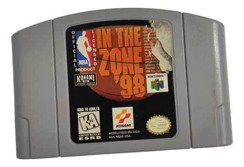 In The Zone 98 Para Nintendo 64 - Fisico (Usado)