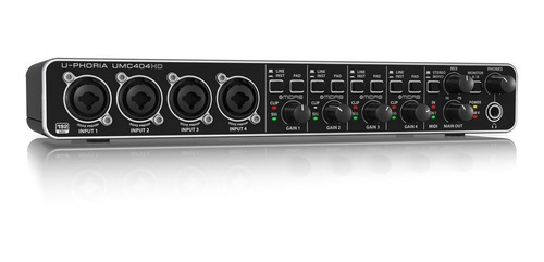 Interfaz de audio Behringer U-Phoria UMC404HD 100V/240V