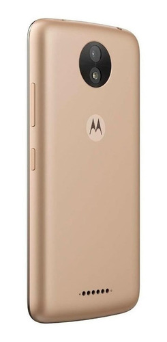 Moto C Plus Dual SIM 8 GB Ouro-fino 1 GB RAM
