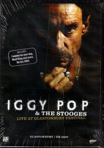 Iggy Pop - Live At Glastonbury / Dvd Original Nuevo Sellado