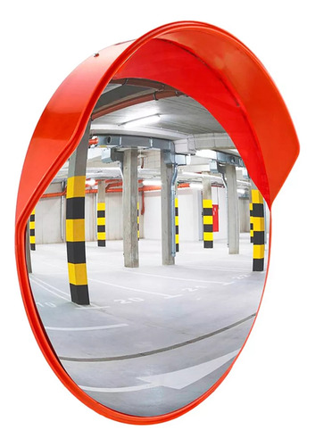 Espejo Convexo Gran Angular Con Dirección En Carretera 45 Cm