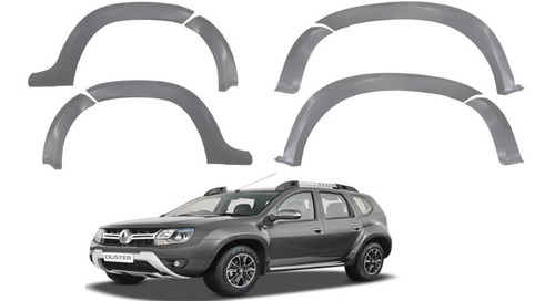 Imagen 2 de 6 de Juego Moldura Guardabarros Renault Duster 2015 Al 2020