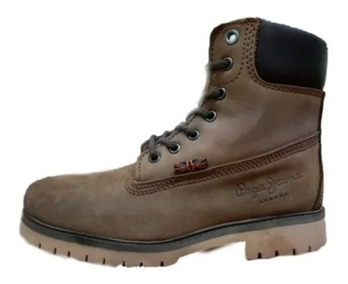 Bota Para Hombre Peppe Jeenss Cafe Pj-01 100% Original 2039