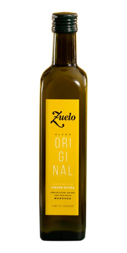 Imagen 1 de 6 de Aceite De Oliva Zuelo Original 500ml Extra Virgen Sin Taac