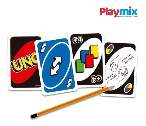 Jogo De Cartas Uno C/ Cartas Para Personalizar Original - MX