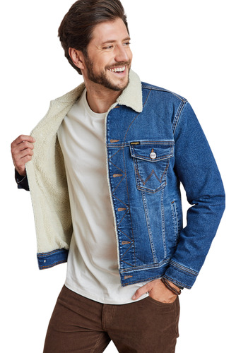 Chaqueta Hombre Authentic Jacket Sherpa Stone