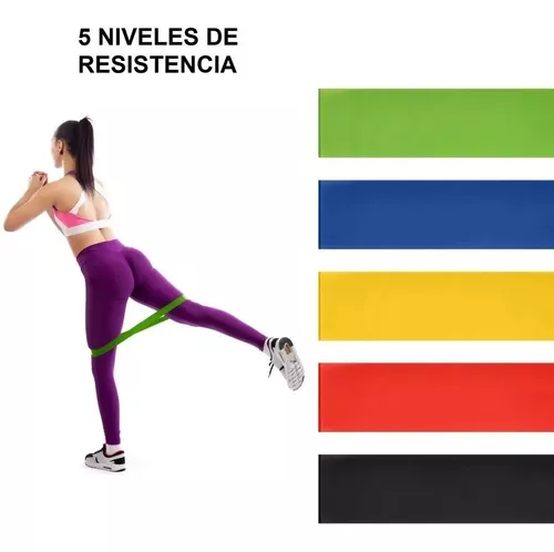 Set Bandas Elásticas de Musculación y Fitness