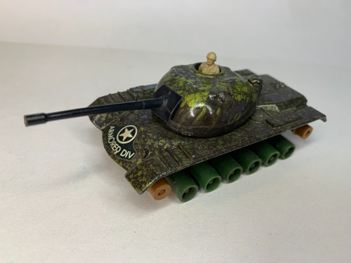 Matchbox Lesney Battle Kings 1974 Tanque M-48 Camuflado