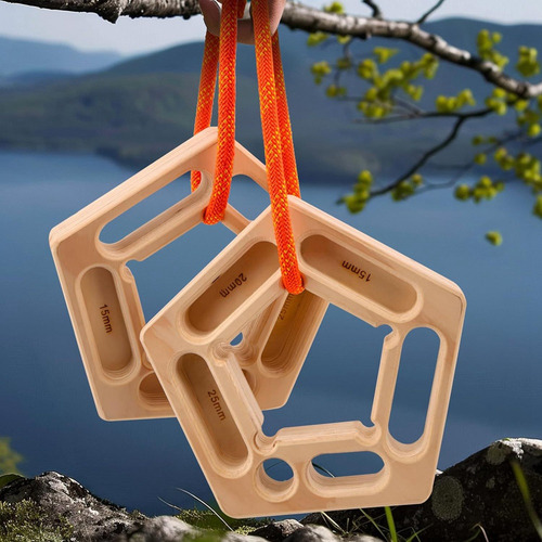 Soporte De Madera Para Escalada, Colgante Portátil Roc-fs