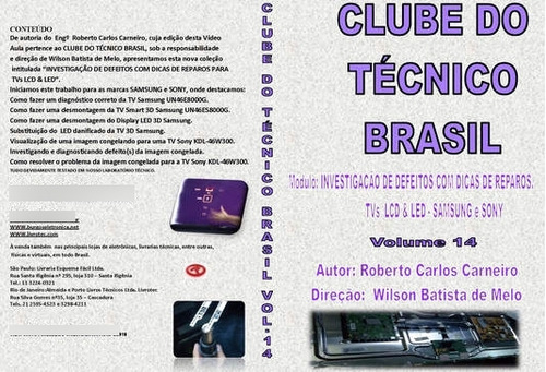 Dvd Clube Do Técnico Brasil 14 Investigação De Defeitos C