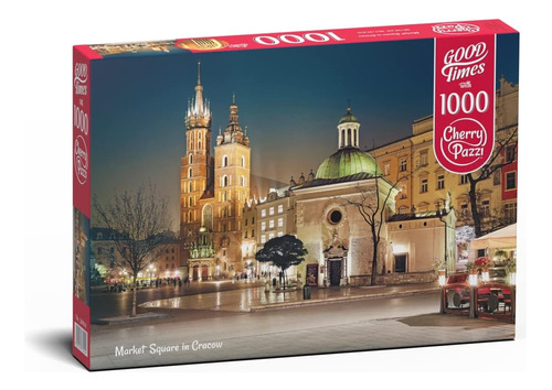 Puzzle 1000 Pz Cherry Pazzi 30004 Market Square In Cracow