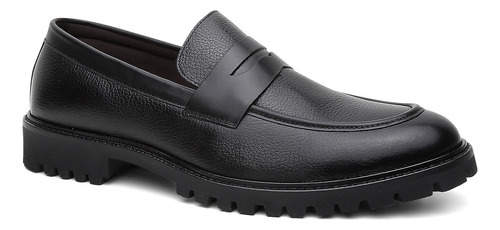 Sapato Social Masculino Para Usar Com Terno Preto Preto 42