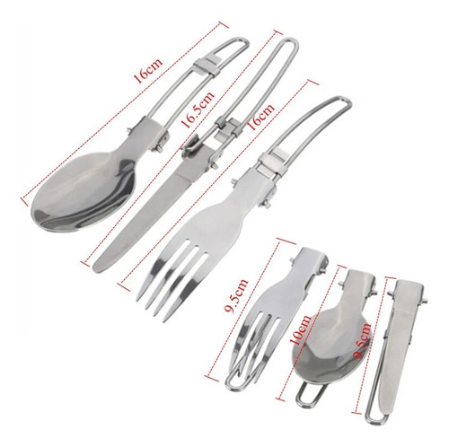 Set Ollas Camping 5 Piezas