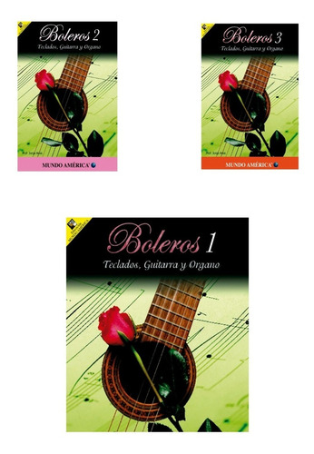 Boleros Vol's 1, 2 Y 3: Teclados, Guitarra Y Órgano.