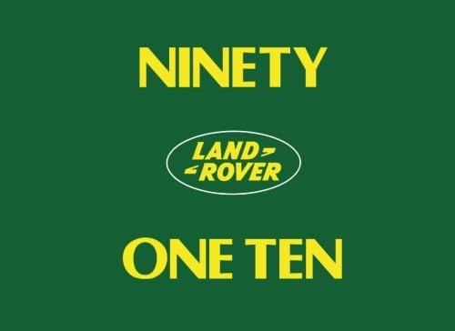 Libro: Land Rover Ninety One Ten: Lsm0054 Hb (edition