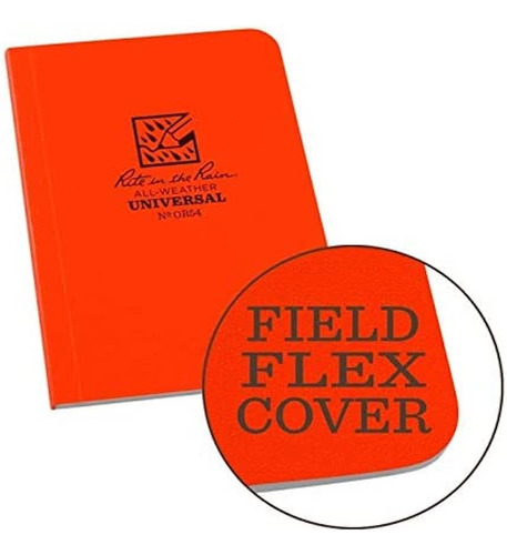 Cuaderno De Bolsillo Resistente A La Intemperie 3.5 X 5 Nara
