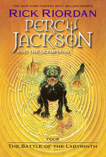 Percy Jackson and the Olympians, Book Four The Battle of the Labyrinth, de Riordan, Rick. Editorial Disney-Hyperion, tapa blanda en inglés, 2022