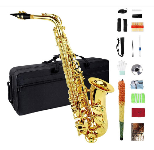 Bhp Saxofón Alto En Mi Bemol Para Principiantes Y Adultos.