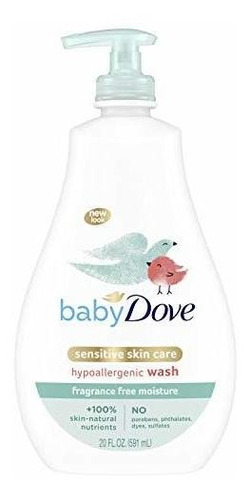 Baby Dove Cuidado De La Piel Sensible Lavado Para Bebes Para