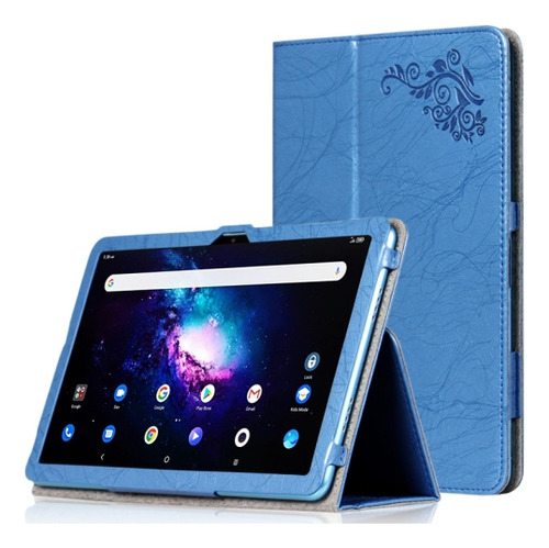 Funda De Piel Para Tablet Pc Tcl 10 Tabmax