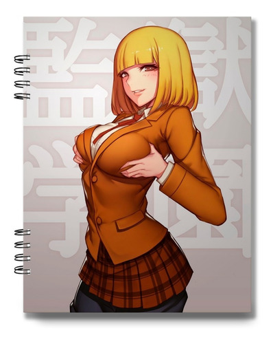 Bitácora Cuaderno Dibujo Prison School 100 Hojas Bond 75 Grs