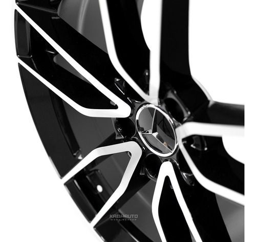Rodas 19 Mercedes Cls53 C200 C1800 C250 C300 5x112 Amg Cor Preto