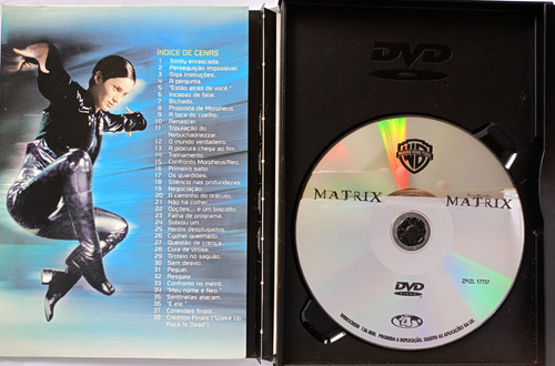 Dvd Matrix - Keanu Reeves - 1999 Snapcase (Usado)
