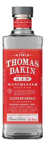 Gin Thomas Dakin Importado Small Batch England 700ml 
