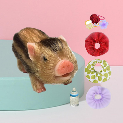 Juguete De Cerdo Reborn En Miniatura, Lindo Muñeco Estilo C