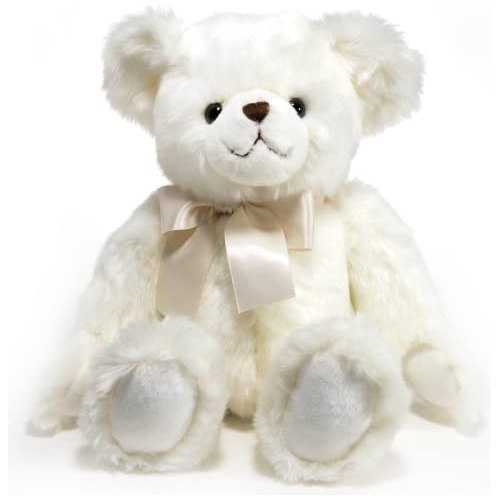 Peluche Oso Blanco 15.5'', Vintage Y Regaloimiento