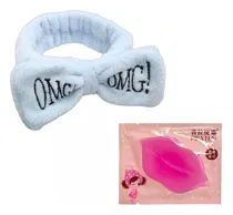 Comprar Kit Skincare Mascarilla Labios + Vincha Maquillaje Polarsoft
