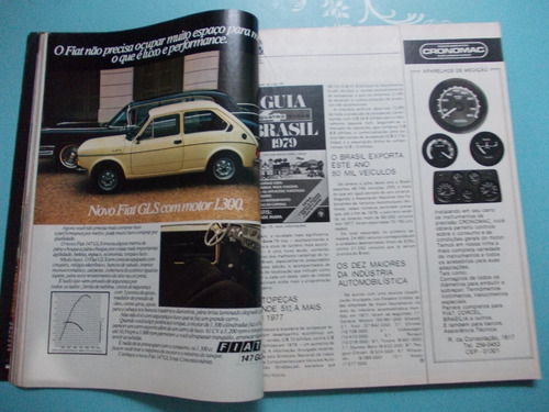 Quatro Rodas - Fiat 147 Rallye. Corcel. Le Baron E Comodoro