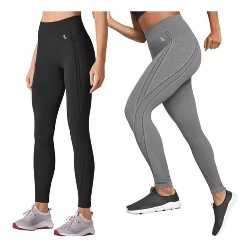 Kit 02 Legging Max Lupo Sport, 2 Preto