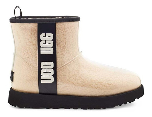 Botas Ugg Classic Clear Mini W Natural/black Mujer