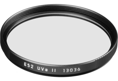 Leica E52 Uva Ii Filter (black)