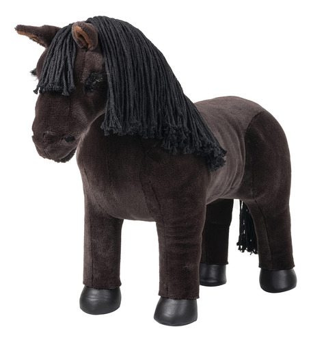 Lemieux Toy Pony Freya Para Niños - Marrón - Abrigo Suave -