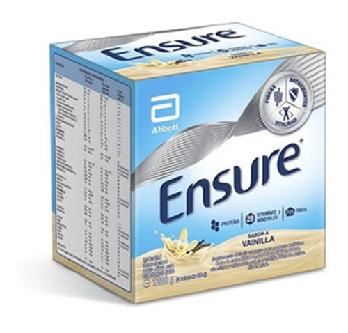 Ensure Alimentacion Vitaminas Abbot Polvo Vainilla 1200gr