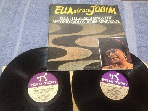 Ella Fitzgerald Abraca Antonio Carlos Jobim Album  Discos Lp