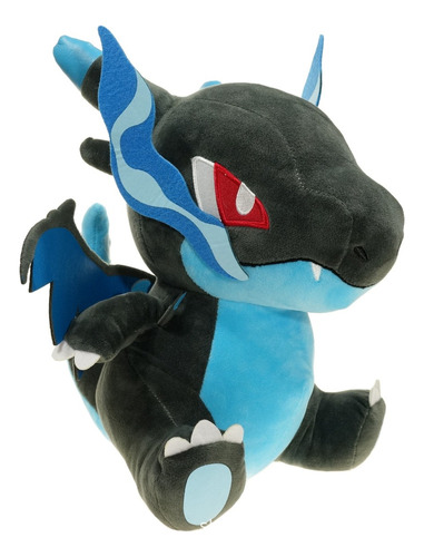 Negro Charizard Peluche Muñeca Juguete Cumpleaño Regalo 30cm