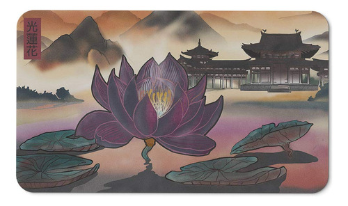 Paramint Light Lotus - Mtg Playmat - Compatible Con Magic Th