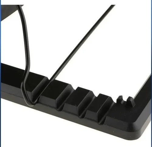 Soporte Notebook Portátil Plegable Ventilador Led Ergostand