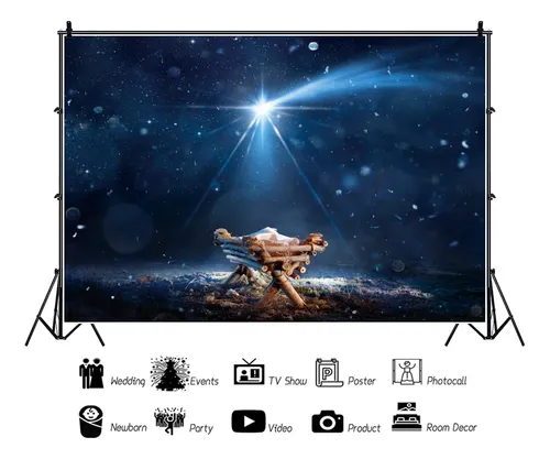 Telón De Fondo Fotográfico Dorcev El Nacimiento De Cristo, V