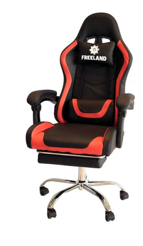 Silla Gamer Profesional Reclinable Apoya Pies Ergonómica 