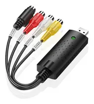 Comprar Capturadora Video Vhs Video Y Audio Obs Vlc Rca A Usb 2.0 D