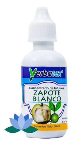 Extracto De Zapote Blanco En Gotas 30 Ml Yerbatex