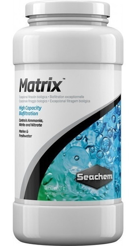 Matrix 500 Ml Seachem Material Filtrante Biologica