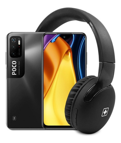 Celular Xiaomi Poco M3 Pro 128gb 6gb + Audifonos